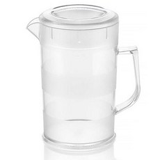 咖啡廳自助吧輕量水壺 2L, 1個, 透明色