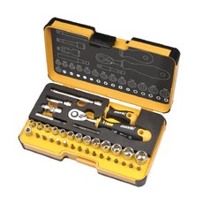 felo 超軟柄棘輪板手起子套筒36件組 R-GO XL, 棘輪板手起子套筒36件, 1組