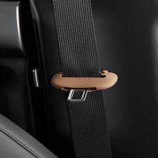 MAYTON 安全帶扣矽膠保護套, 棕色, 1個