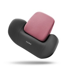 카템 CICIDO 투포인트 차량용 등쿠션 CT289, 핑크, 1개