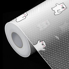 Unheb日常多功能防水廚房抽屜墊, 1個, 01 圓點小熊