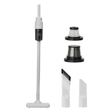 홈리아 룸스틱 무선 핸디 스틱 청소기 세트, 화이트, HA-9K