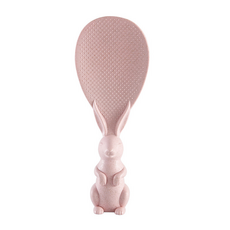 兔子站立式飯匙,粉紅,10個