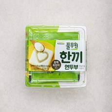 풀무원 한끼연두부 110g + 참깨흑임자 소스 10g 세트, 120g, 1세트