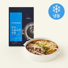 해운대암소갈비집 한우 소불고기 전골 (냉동), 790g, 1개