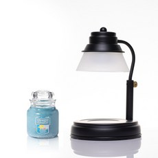 에인디 타이머 블랙 캔들워머 + 양키캔들 스몰자 104g 세트, 1세트, 바하마브리즈