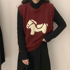 andstyle 女款 Elmo 基本款圓領針織背心 263763