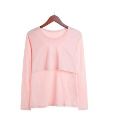 TCR 孕婦素色長袖上衣