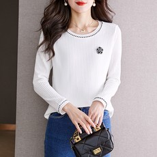 루나걸 여성용 벨망 라운드 티셔츠