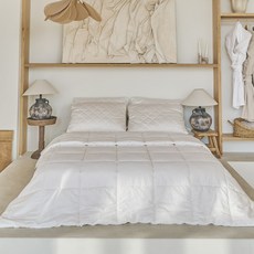 La Pomme Raoul 羊毛 60 支飯店毛毯, Four Seasons 白色