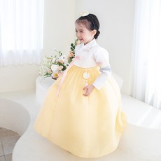 Doha韓服 女童款 La Bom 彩袖頂級韓服套組