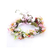 Min Sung Company新娘作風頭髮花冠, 白色的, 1個