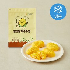 알앤알 옥수수빵 (냉동), 70g, 1개, 5개입