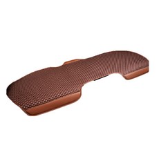 순잠 에어 여름 자동차 시트 뒷자석 방석, 브라운, 1개