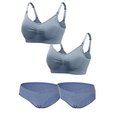哺乳內衣 2入+內褲 2入