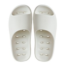 DALPAENGI LIVING 女款EVA防滑浴室拖鞋 白色, 1組