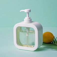 inbloom 廚房洗潔精分裝瓶 空瓶 一般型, 透明 + 白色, 2個