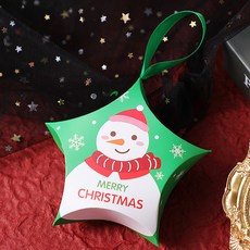 정월나나 크리스마스 별모양 사탕 캔디 선물상자 트리장식 5p, F타입, 5개