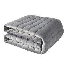 Annabelle 韓系寶寶絨抗菌保暖床墊, 灰色