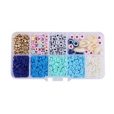 알로데 알파벳 폴리머 비즈 DIY 키트, TYPE 04, 1세트