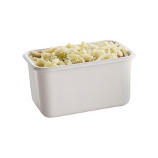 acacia home 琺瑯方形烤盤 M, 白色, 1個