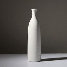 白色條紋經典陶瓷花瓶, H款