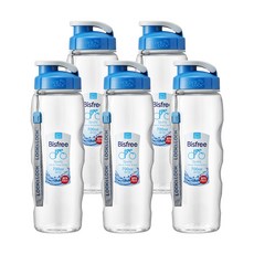LocknLock 樂扣樂扣 Bisfree系列掛帶隨行水壺 5入組, 700ml, 藍色