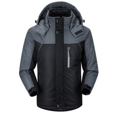 男款秋冬登山防風外套帶反光板 KR 571