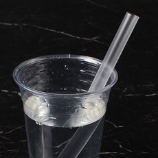 珍珠奶茶吸管透明散裝 12 x 210 mm, 1個, 200入