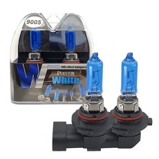 POWER WHITE 5000K 9005 12V 65W 燈泡 2入, 1套, 混合色
