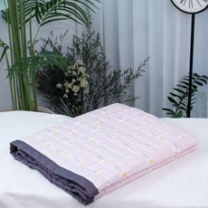 ahtty blanc 純棉兒童墊, 雛菊粉紅, 1個