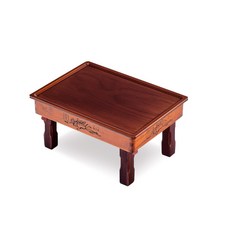 南原春香谷梧桐工藝香爐桌, 櫻桃色 + 棕色