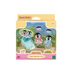EPOCH Sylvanian Families 森林家族 企鵝雙人碰碰車公仔套組 5695, 1套