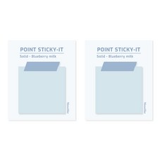모노라이크 포인트 스티키 VER.2, Solid Blueberry milk, 1개입, 2개