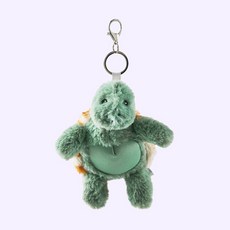 마이리틀타이거 워미스 인형 키링 거북이, 혼합색상, 1개, 13.5cm