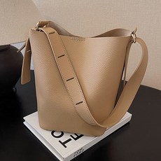 ARTJOY DIY My Shoulder 水桶包製作皮革工藝套組, 1套, 米色