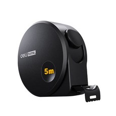 deLi 得力 Home系列捲尺 黑色, 1個, 5m