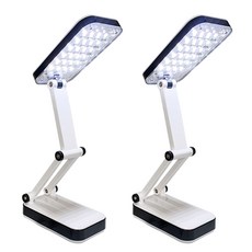 便攜式3段摺疊LED檯燈, 2個
