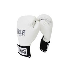 EVERLAST 魔術貼訓練手套, 白色的