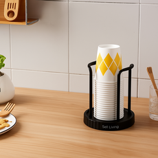 Sell Living 一次性杯子收納架, 黑色, 1個
