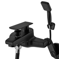 奧利維亞淋浴龍頭黑色套裝, 1組