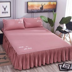 알로데 모던 프릴 스커트 매트리스 커버