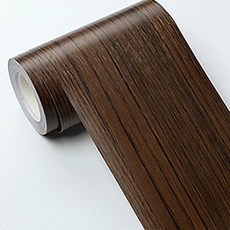 시트메이트 부착하기 쉬운 무늬목 패널 몰딩 시트지, 딥에보니(SM007)