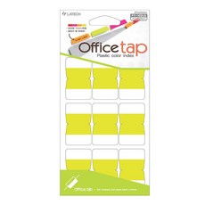 LATECH OFFICE貼紙 FT-102LG 索引標籤 辦公文件分類整理 透明可書寫 易撕不殘膠, 44 x 27mm, 36張, 1組