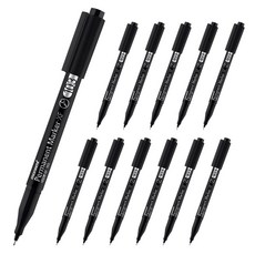 monAmi 生墨油性筆 XF 103, 12個, 黑色