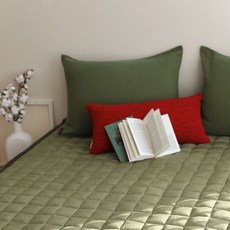 ORIGO Velboa 5mm 超細纖維床墊, 橄欖綠