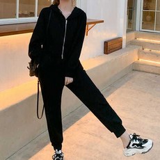 PEONIST 女款兩件式日常運動套裝