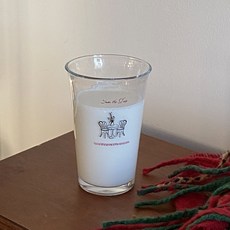French Mars 經典插圖冰飲居家咖啡館玻璃杯 320ml MMM2672, 1個, 透明