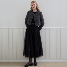 ZERO STREET 喇叭形長紗裙