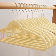 Franconde 優質防滑衣架 45cm, 30個, 黃色